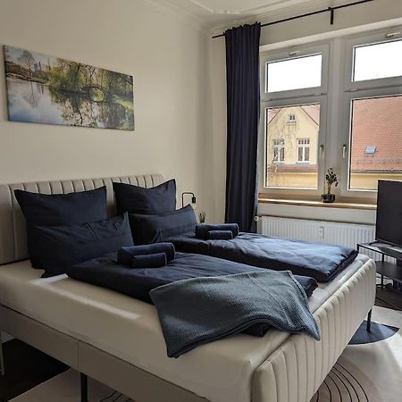 Vilipa-Apartments No.5 I Baumwollspinnerei I Kunstkraftwerk - 75M² I Balkon I Smart-Tv I Bad Mit Fussbodenheizung Leipzig Ngoại thất bức ảnh