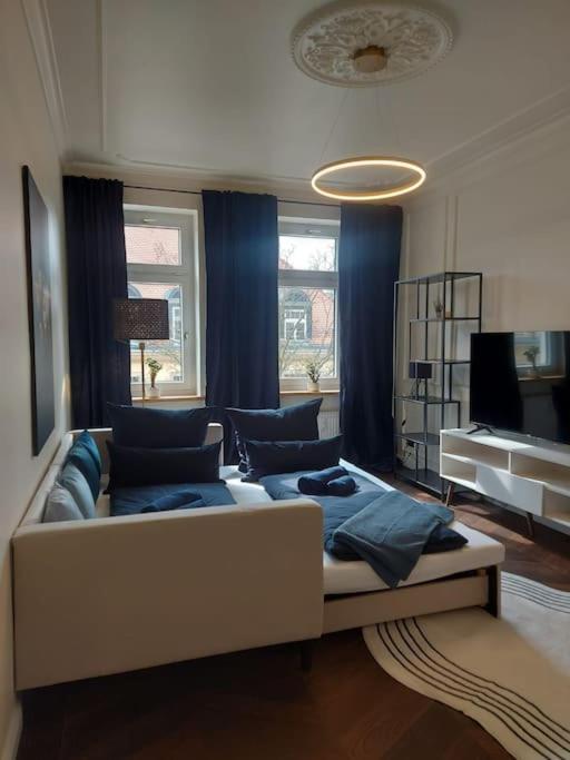 Vilipa-Apartments No.5 I Baumwollspinnerei I Kunstkraftwerk - 75M² I Balkon I Smart-Tv I Bad Mit Fussbodenheizung Leipzig Ngoại thất bức ảnh