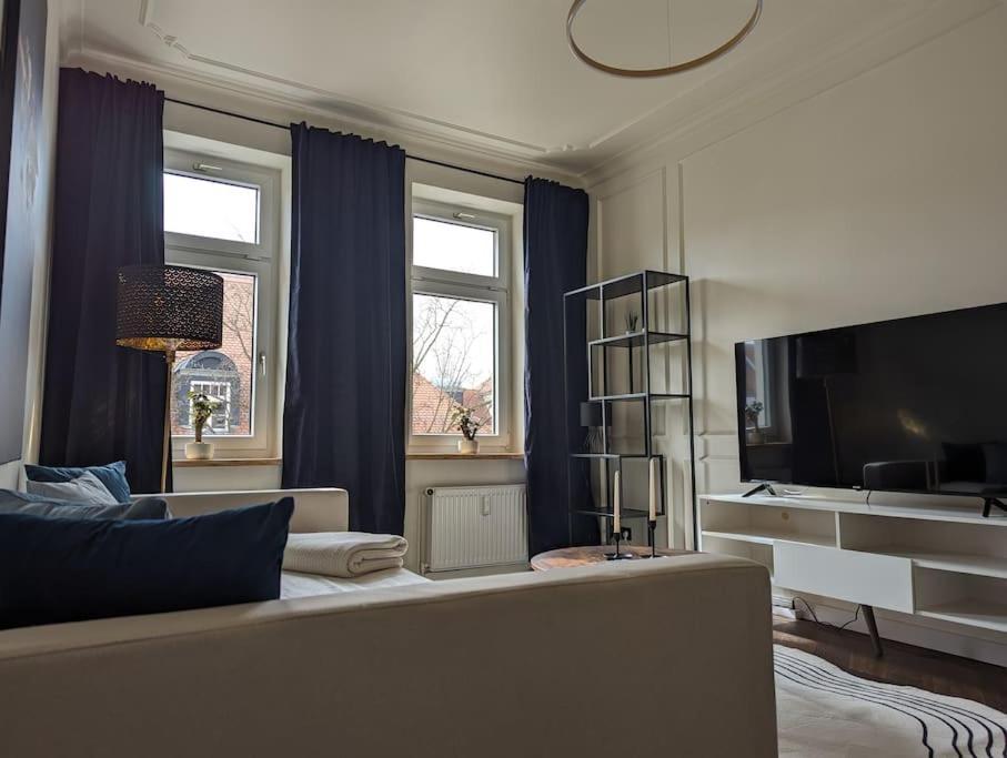 Vilipa-Apartments No.5 I Baumwollspinnerei I Kunstkraftwerk - 75M² I Balkon I Smart-Tv I Bad Mit Fussbodenheizung Leipzig Ngoại thất bức ảnh