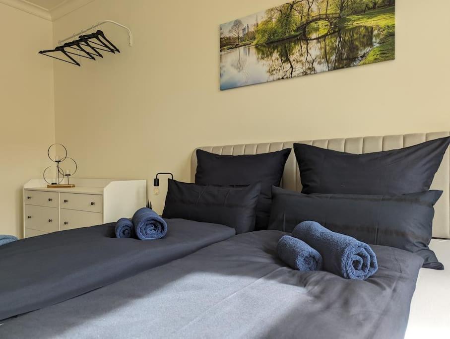 Vilipa-Apartments No.5 I Baumwollspinnerei I Kunstkraftwerk - 75M² I Balkon I Smart-Tv I Bad Mit Fussbodenheizung Leipzig Ngoại thất bức ảnh